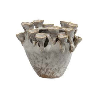 BePureHome Keramická váza s dizajnom korálového útesu  Coral, výška 14 cm, značky BePureHome