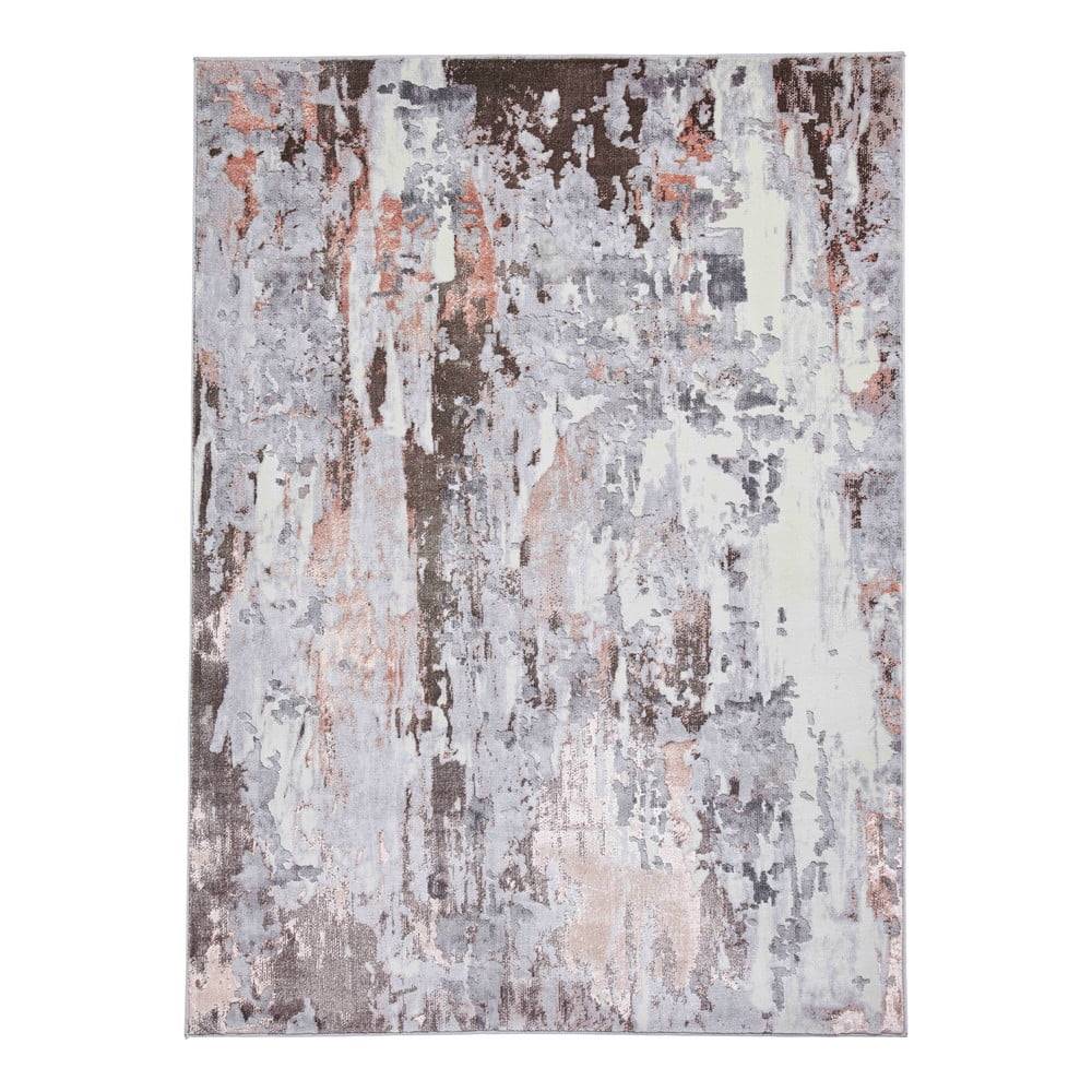 Think Rugs Sivo-ružový koberec  Apollo, 120 x 170 cm, značky Think Rugs