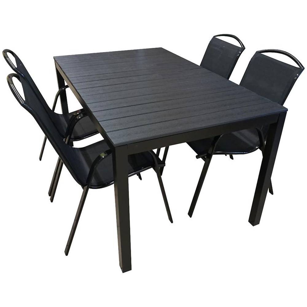 MERKURY MARKET Sada stôl Polywood + 4 stoličky Himalaya, značky MERKURY MARKET