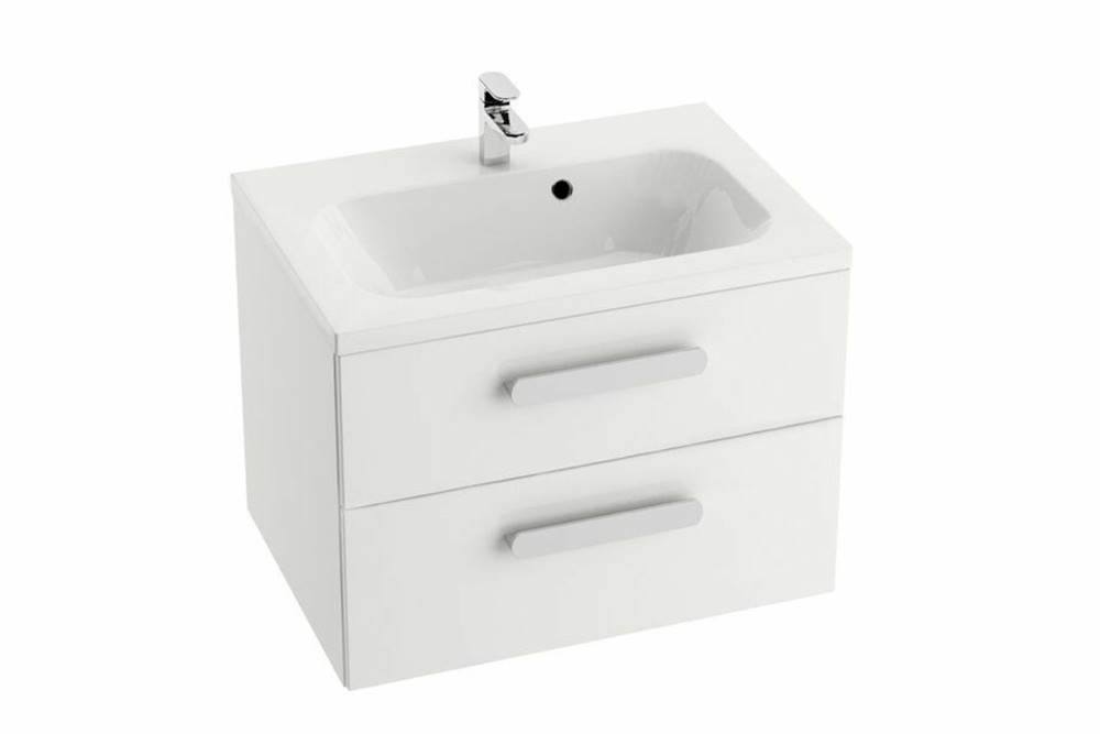 Ravak Kúpeľňová skrinka pod umývadlo  chróme 70x49 cm biela, značky Ravak