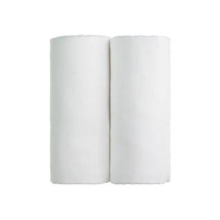 T-TOMI Súprava 2 bielych bavlnených osušiek  Tetra, 90 x 100 cm, značky T-TOMI