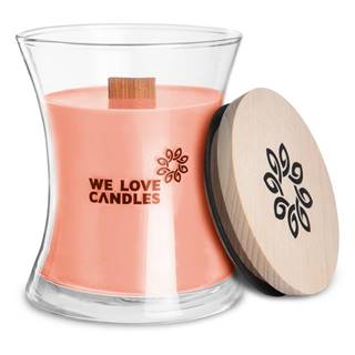 We Love Candles Sviečka zo sójového vosku  Rhubarb & Lily, doba horenia 64 hodín, značky We Love Candles