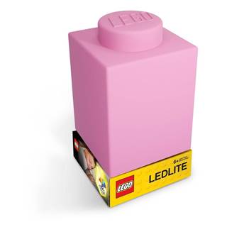 LEGO® Ružové silikónové nočné svetielko  Classic Brick, značky LEGO®