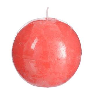 Ružová sviečka J-Line Ball