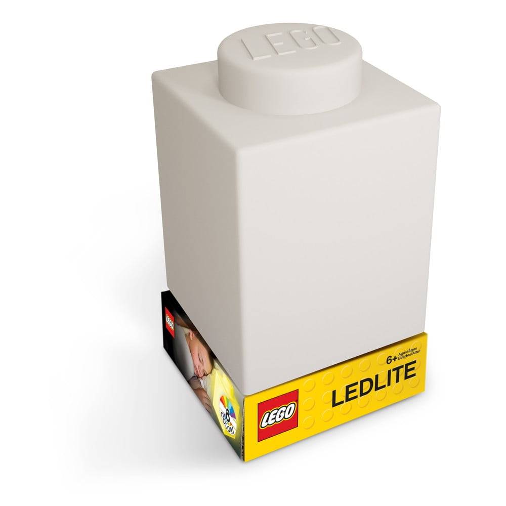 LEGO® Biele silikónové nočné svetielko  Classic Brick, značky LEGO®