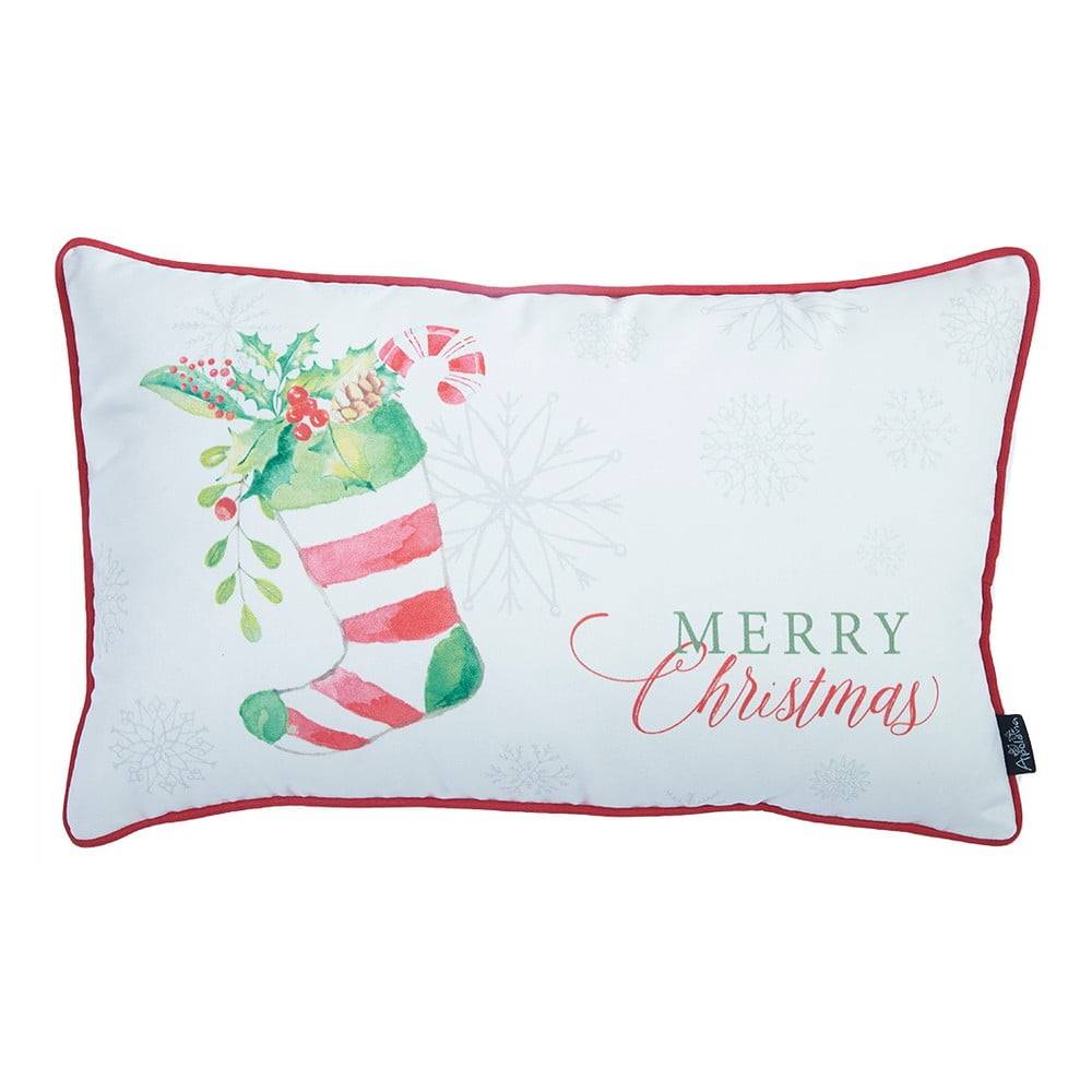 Apolena Obliečka na vankúš s vianočným motívom Mike & Co. NEW YORK Honey Christmas Sock, 30 × 51 cm, značky Apolena