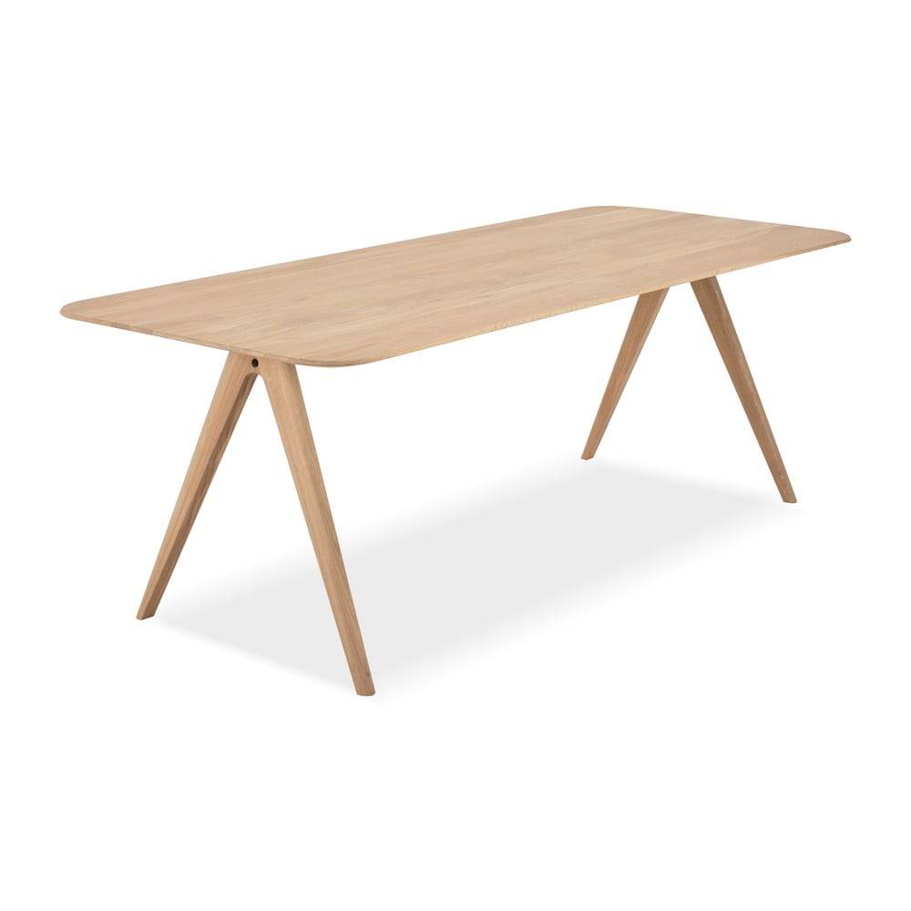 Gazzda Jedálenský stôl z dubového dreva  Ava, 220 x 90 cm, značky Gazzda