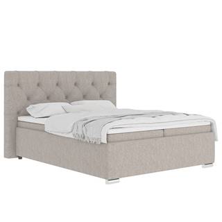 Kondela Boxspringová posteľ 180x200 sivohnedná Taupe MORINA, značky Kondela
