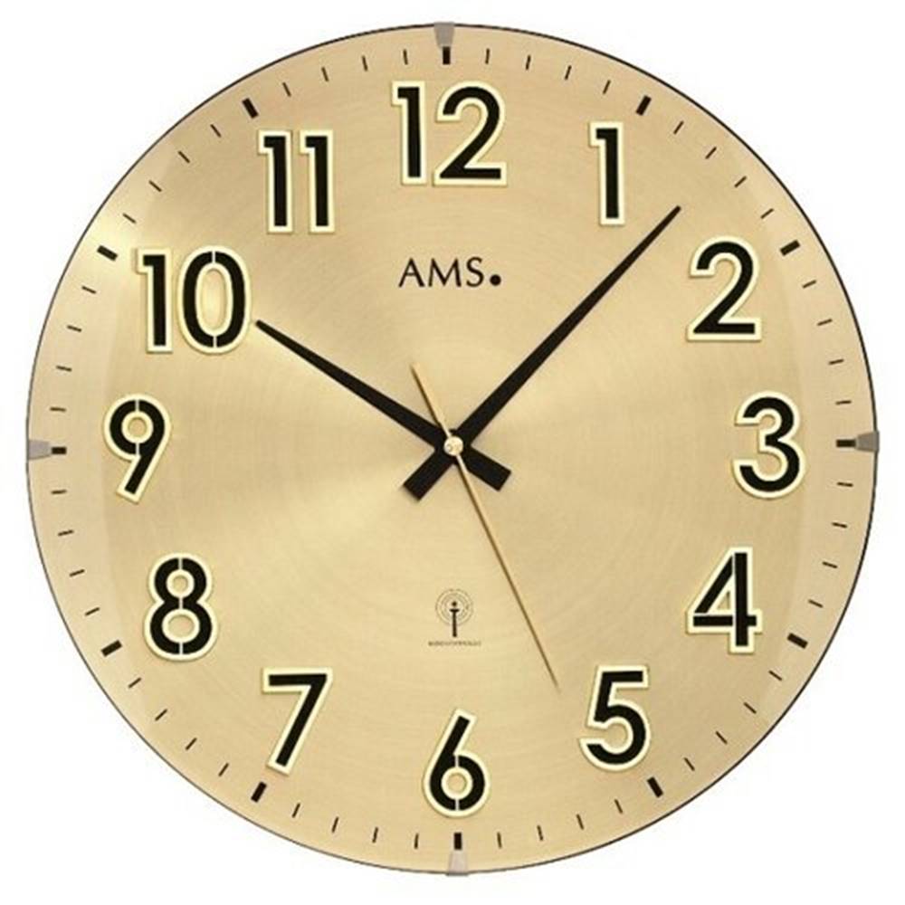 AMS  5974 nástenné hodiny, značky AMS