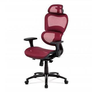 AUTRONIC  KA-A188 RED kancelárska stolička, látka mesh červená, značky AUTRONIC