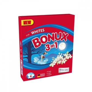 BONUX  PRASOK WHITE LILAC 4 PD/0.3KG, značky BONUX