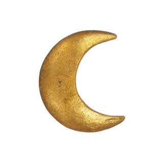 Cínová úchytka na zásuvku v zlatej farbe Sass & Belle Crescent Moon