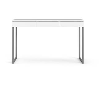 Tvilum Biely pracovný stôl  Function Plus, 126 x 52 cm, značky Tvilum