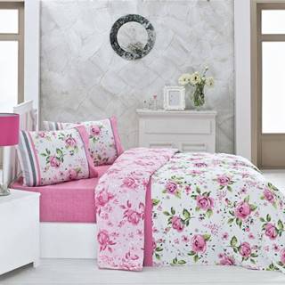 Victoria Bavlnený ľahký pléd na posteľ Asli, 200 × 230 cm, značky Victoria