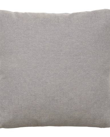 Sivohnedá bavlnená obliečka na vankúš Blomus, 45 x 45 cm