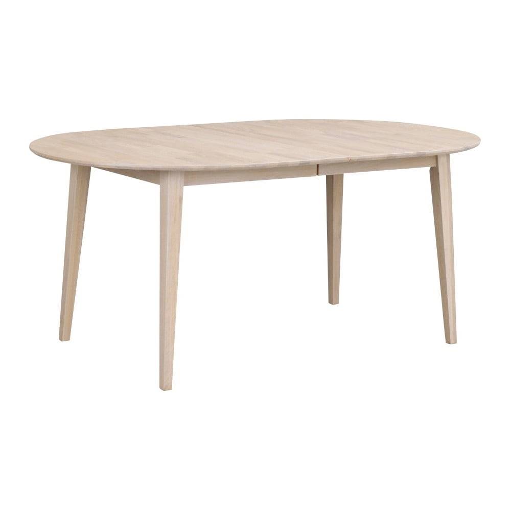 Rowico Svetlý oválny dubový rozkladací jedálenský stôl  Mimi, 170 x 105 cm, značky Rowico