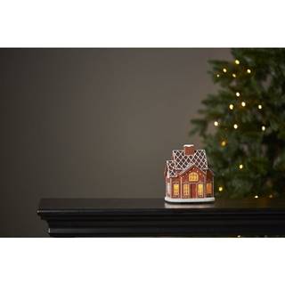 Vianočná svetelná LED dekorácia Star Trading Gingerville, výška 16 cm
