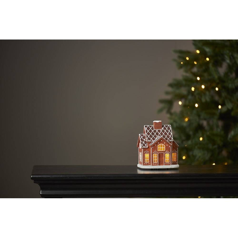 Star Trading Vianočná svetelná LED dekorácia  Gingerville, výška 16 cm, značky Star Trading