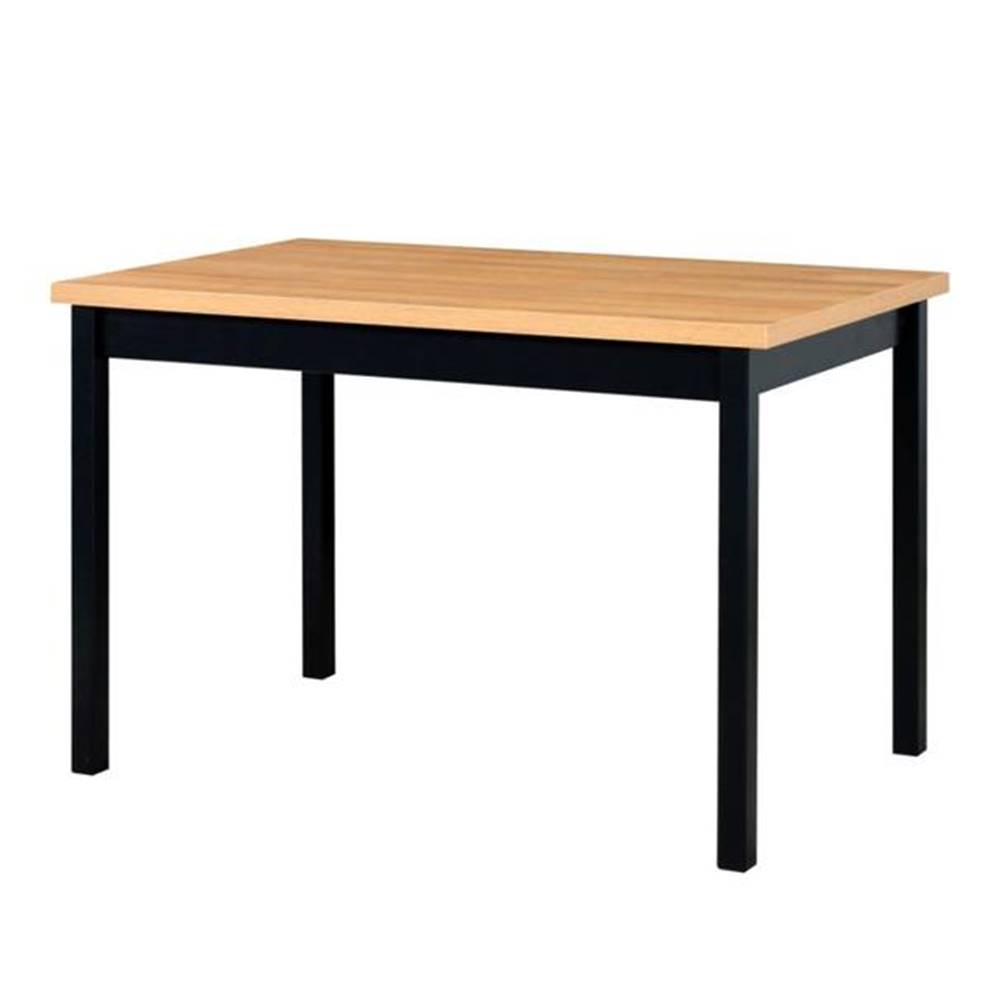 Sconto Jedálenský stôl MAXIM 3 dub/čierna, značky Sconto