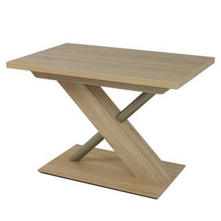 Sconto Jedálenský stôl UTENDI dub sonoma, šírka 120 cm, značky Sconto