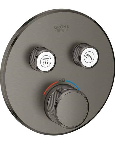 Termostat Grohe Smart Control s termostatickou baterií Brushed Hard Graphite