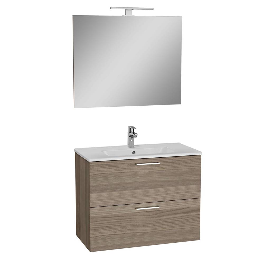 Vitra Kúpeľňová skrinka s umývadlom zrcadlem a osvětlením  Mia 79x61x39,5 cm cordoba MIASET80C, značky Vitra