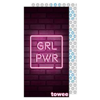 Towee  Rýchloschnúci uterák GIRL PWR, 50 x 100 cm, značky Towee