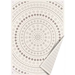 Narma Bielo-sivý obojstranný koberec  Oola, 70 x 140 cm, značky Narma