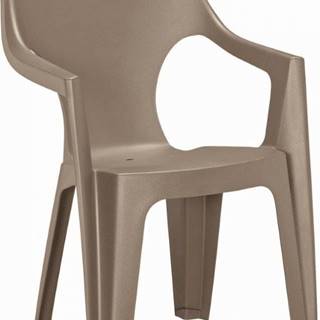 Plastová stolička  Keter Dante highback cappuccino