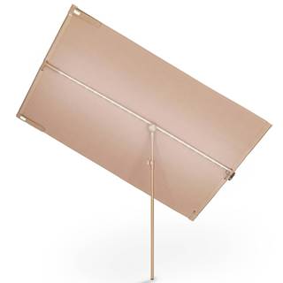 Blumfeldt Bayonne, slnečník 130 x 180 cm, polyester, UV 50, solárny panel, LED osvetlenie