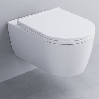 WC sedátko CIELO Smile softclose biela CPVSMF