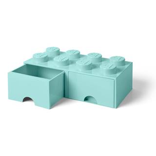 LEGO® Mentolovozelený úložný box s dvoma zásuvkami , značky LEGO®