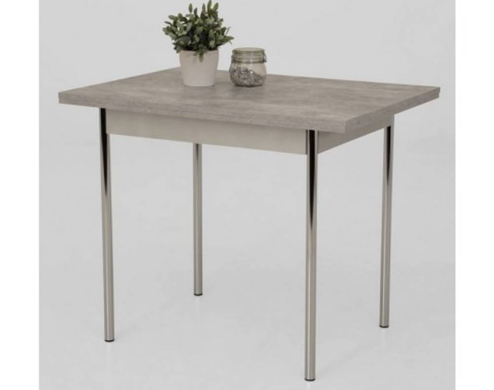 ASKO - NÁBYTOK Jedálenský stôl Bonn I 90x65 cm, beton, značky ASKO - NÁBYTOK
