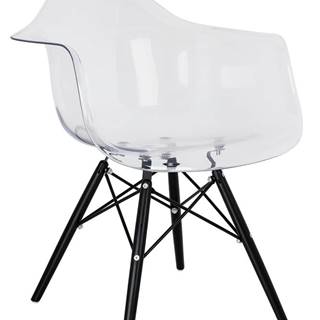 ArtKing Jedálenská stolička ICE  WOOD Black | výpredaj