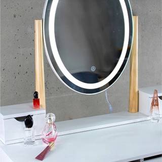 ArtJum  Toaletný stolík WERRY s oválnym LED zrkadlom, značky ArtJum