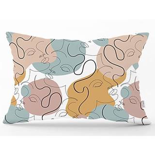 Minimalist Cushion Covers Obliečka na vankúš  Drawing Art Rectangle, 35 x 55 cm, značky Minimalist Cushion Covers