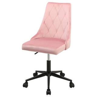 Kancelárska stolička LEONA ružová
