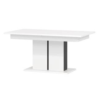 Jedálenský stôl GRACIA MR12 biela/čierna