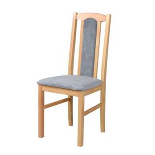 Jedálenská stolička BOLS 7 dub grandson/sivá