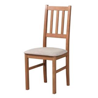 Jedálenská stolička BOLS 4 dub stirling/béžová