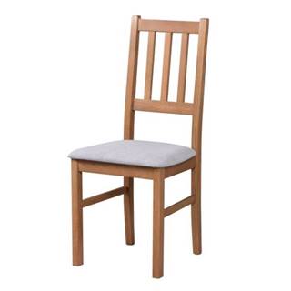 Sconto Jedálenská stolička BOLS 4 dub stirling/sivá, značky Sconto