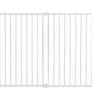 DREAMBABY  Zábrana bezpečnostná Broadway 2-panelová extra široká 76-134,5 cm biela, značky DREAMBABY