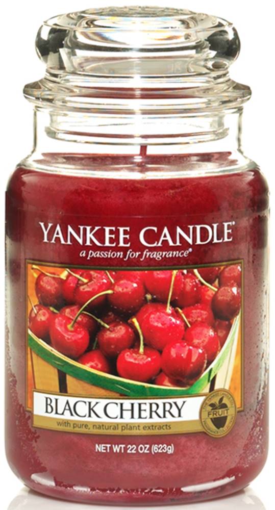 Yankee Candle YANKEE CANDLE 1129749 SVIECKA BLACK CHERRY/VELKA, značky Yankee Candle