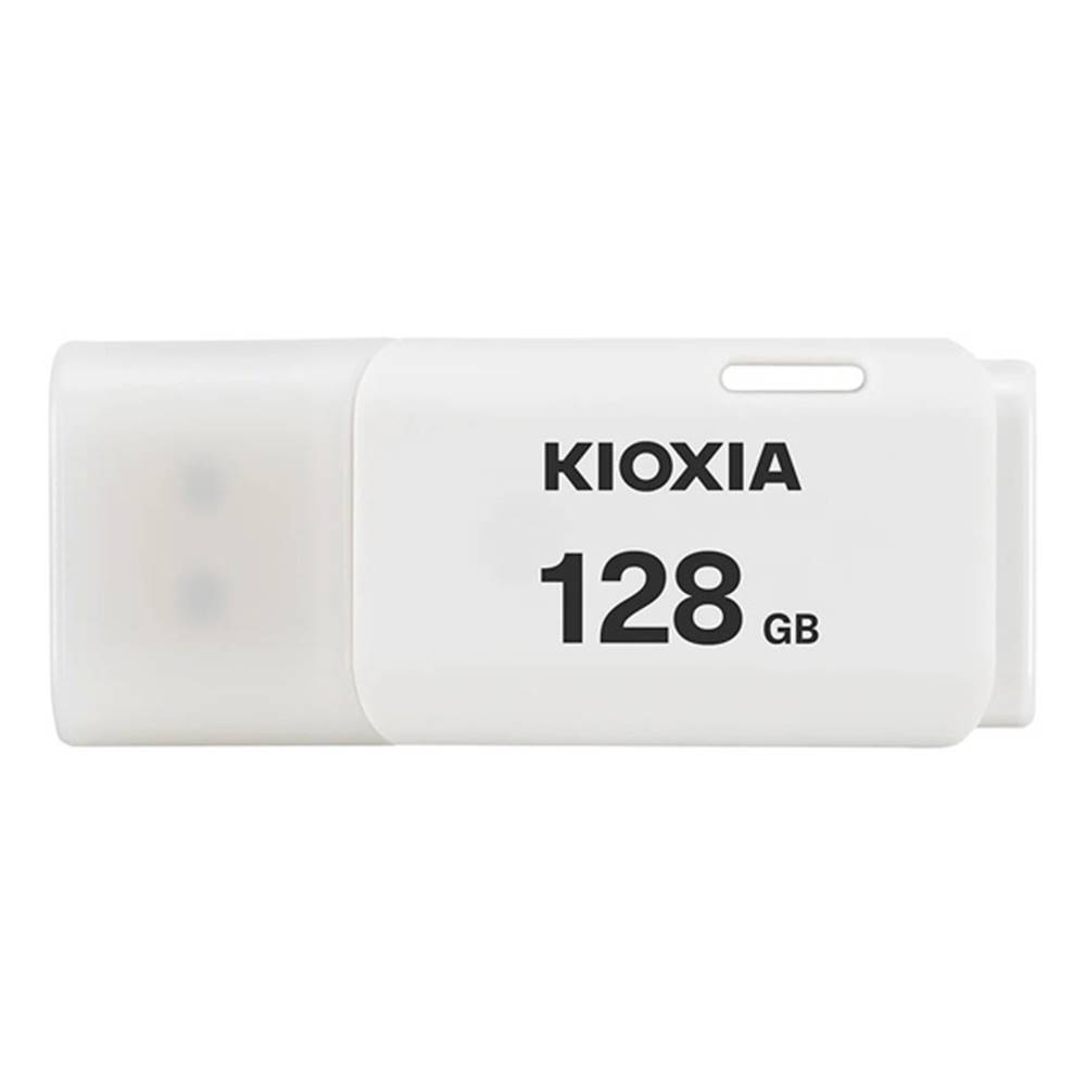 KIOXIA Kioxia USB flash disk, USB 2.0, 128GB, Hayabusa U202, Hayabusa U202, biely, LU202W128GG4, značky KIOXIA