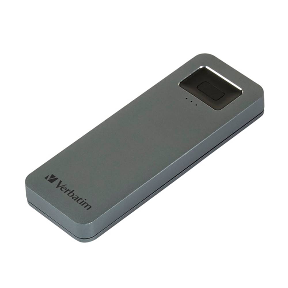 Verbatim SSD  2.5", USB 3.0 (3.2 Gen 1), 512GB, GB, Executive Fingerprint Secure, 53656, šifrovaný(256-bit AES) s čítačkou odtlačko, značky Verbatim