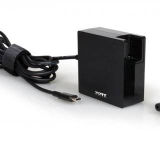 PORT DESIGNS PORT CONNECT EU + UK napájecí adaptér k notebooku, 5-20V, 3-3,2A, 65W, USB-C konektor, značky PORT DESIGNS