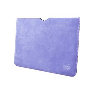 Ochranné puzdro na notebook z brúsenej kože Spring fialové MacBook Pro 16 (2019, 2020)