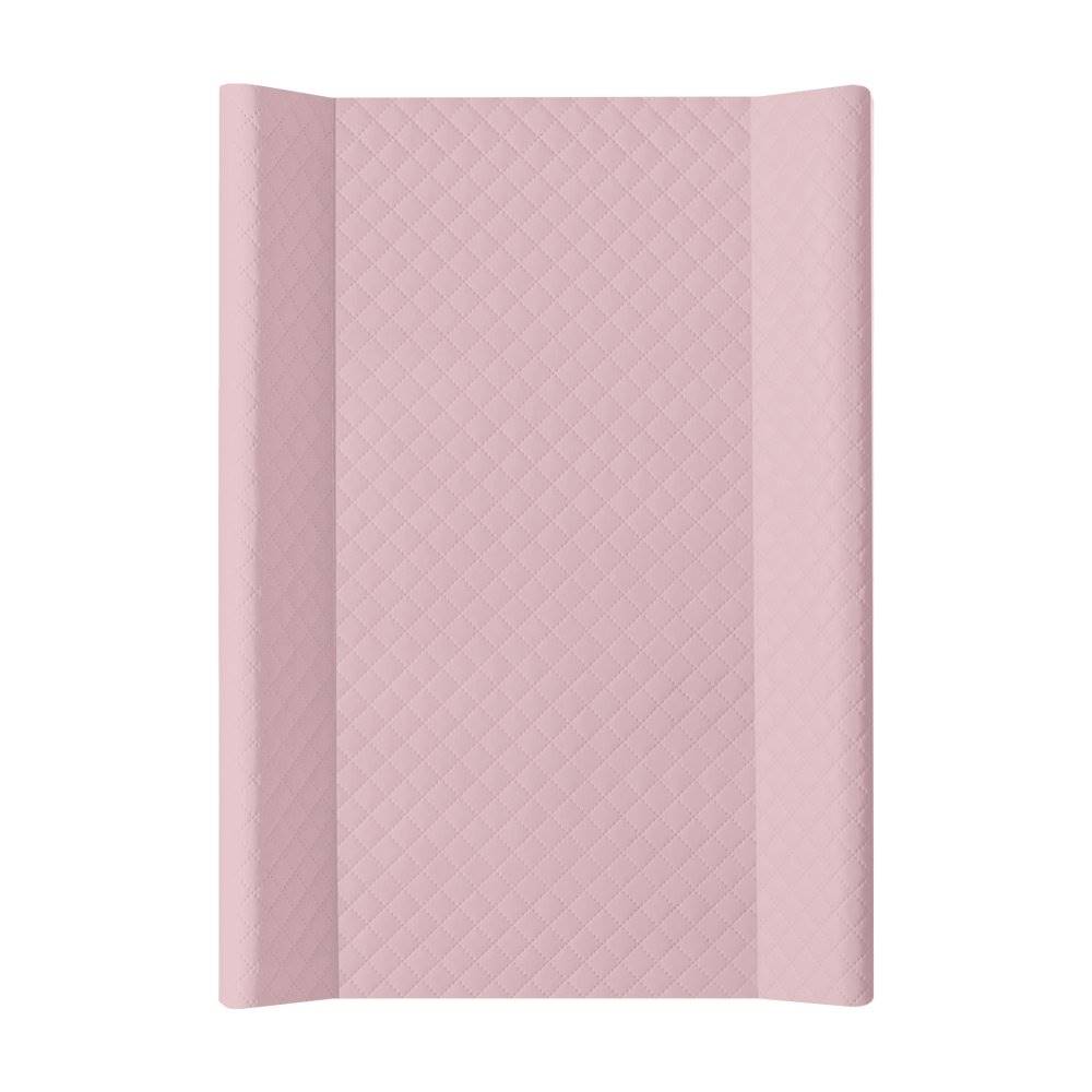 CEBA  Podložka prebaľovacia 2-hranná s pevnou doskou (50x70) Comfort Caro Pink, značky CEBA