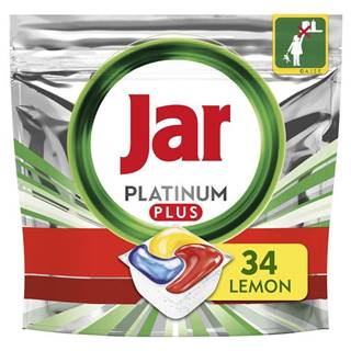 JAR  Platinum Plus Quickwash tablety do umývačky 34 ks, značky JAR