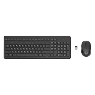 HP HP 330, Sada klávesnica s bezdrôtovou optickou myšou, AA, SK, ergonomická, bezdrôtový prijímač USB typ 2.4 GHz, bezdrôtová, č